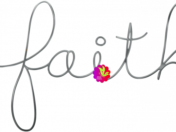 Faith Word. Dark Cursive - CREATIVE MEMORIES
