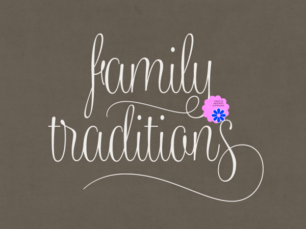 Family Traditions Green - CREATIVE MEMORIES