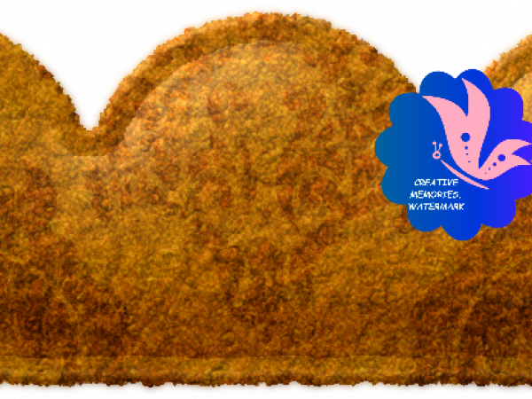 Gold Autumn Scallop - CREATIVE MEMORIES