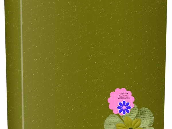 Green Flower Book - CREATIVE MEMORIES