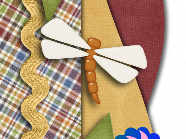 Heart Dragon Fly - CREATIVE MEMORIES