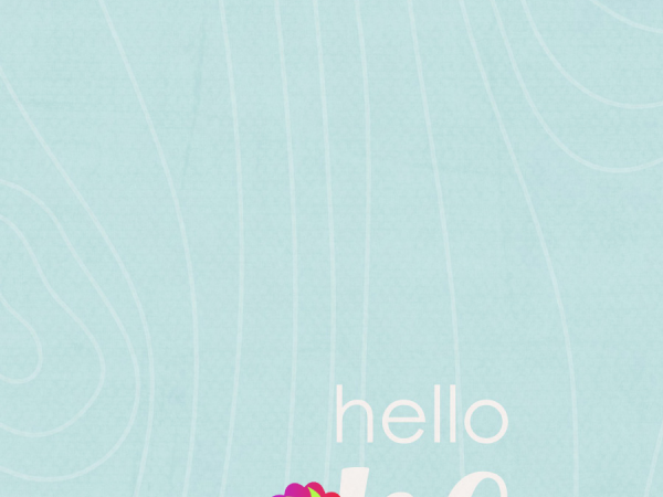 Hello Life. Blue - CREATIVE MEMORIES