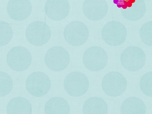 Hello Monday. Blue Dots - CREATIVE MEMORIES