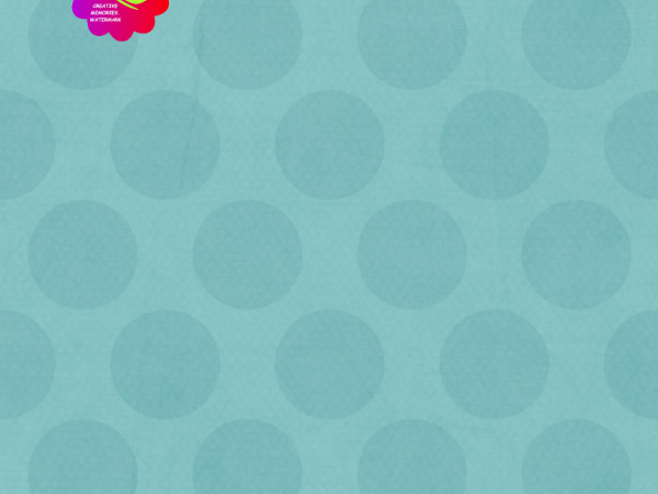 Hello Tuesday. Blue Dots - CREATIVE MEMORIES