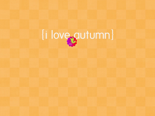 I Love Autumn Orange - CREATIVE MEMORIES
