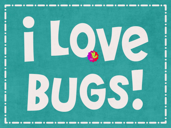 I Love Bugs. Blue - CREATIVE MEMORIES