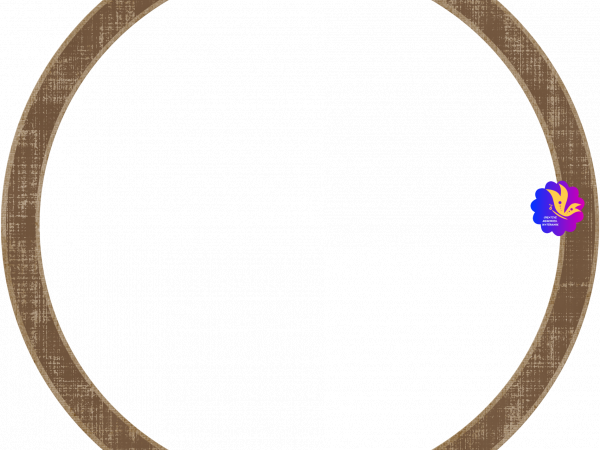 Into The Woods Frame. Circle Brown - CREATIVE MEMORIES