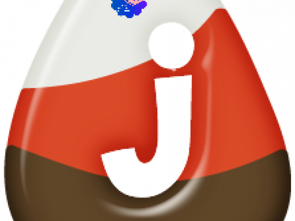Lowercase J Candy Corn - CREATIVE MEMORIES