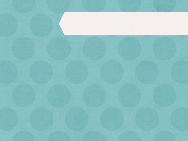 Label Arrow. Blue Dots - CREATIVE MEMORIES