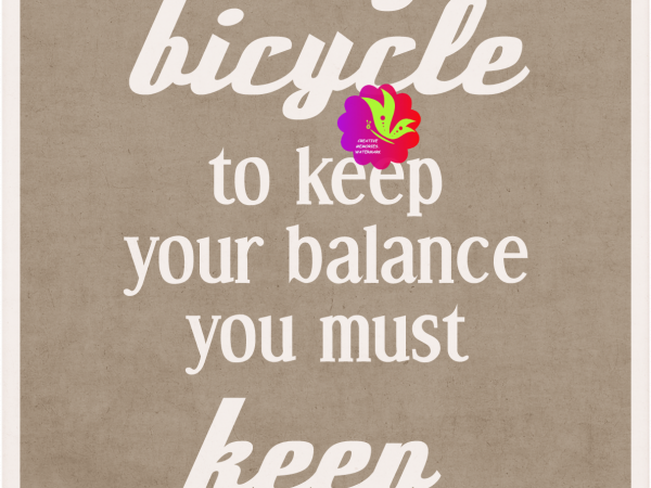 Life Is Word. Life Is Like Riding...Brown - CREATIVE MEMORIES