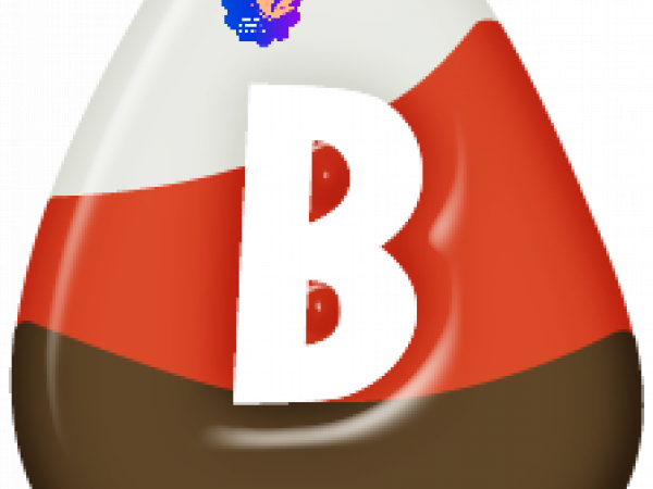 Lowercase B Candy Corn - CREATIVE MEMORIES