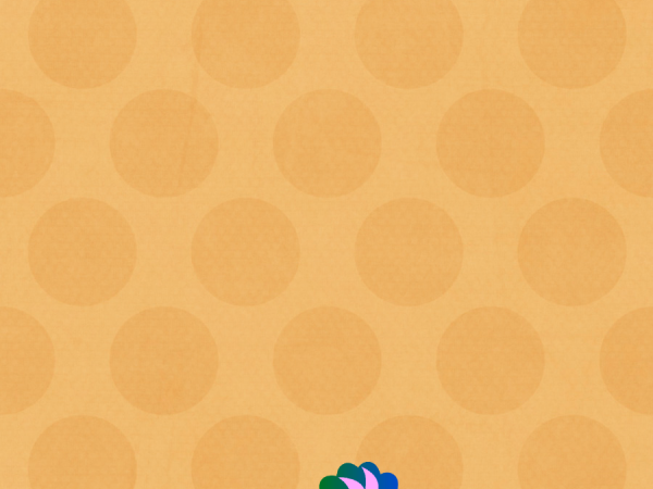 Orange Dots. White Label - CREATIVE MEMORIES