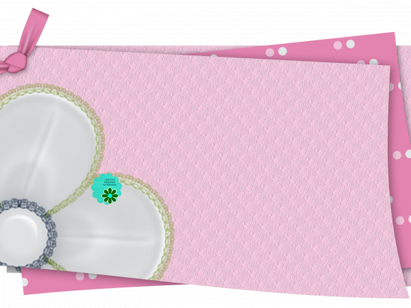 Pink Flower Paper - CREATIVE MEMORIES