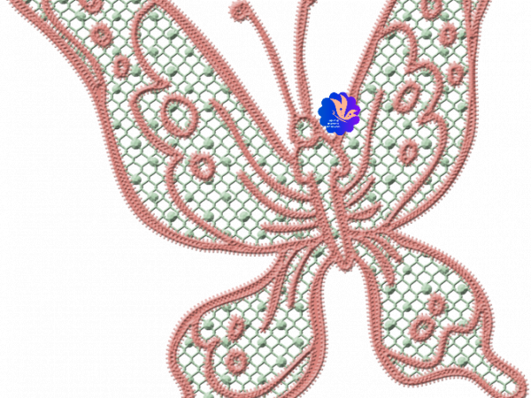Pink Line Butterfly - CREATIVE MEMORIES