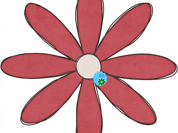 Red Daisy Flower - CREATIVE MEMORIES