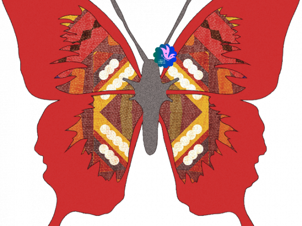 Red Wing Butterfly - CREATIVE MEMORIES