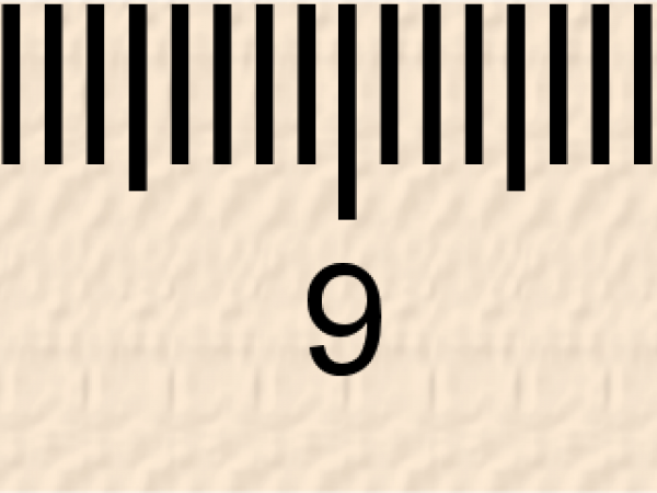 Ruler Measure Wood - CREATIVE MEMORIES