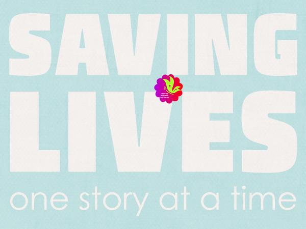 Saving Lives One Story At A Time. Blue - CREATIVE MEMORIES