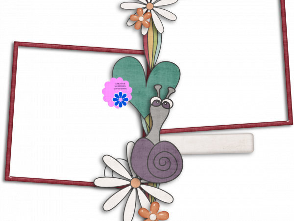 Snail Flower Heart - CREATIVE MEMORIES