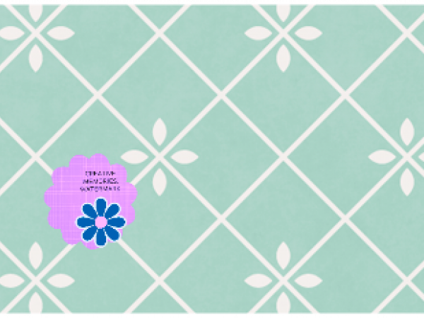 Spring Blue Flowers (1) - CREATIVE MEMORIES