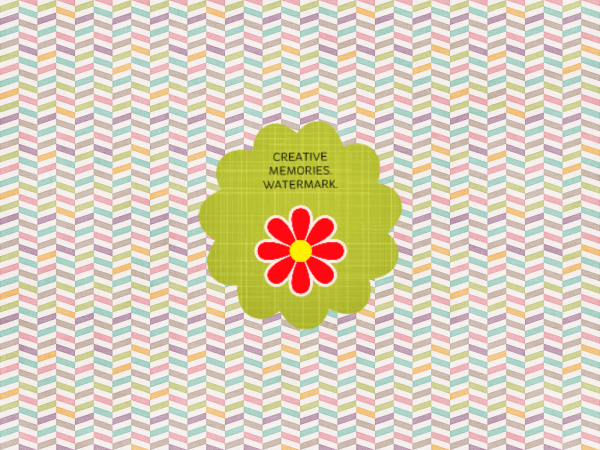 Spring Chevron Colours - CREATIVE MEMORIES