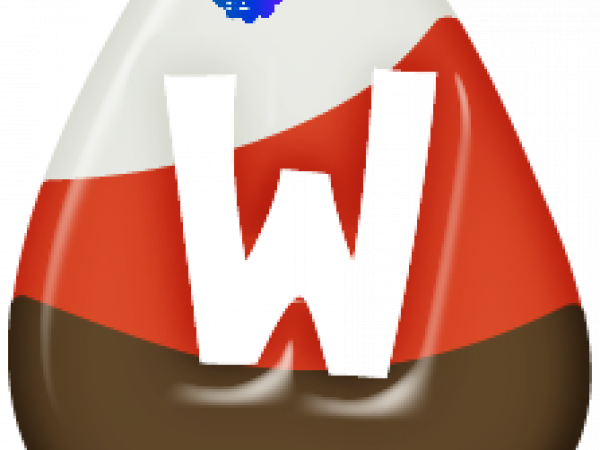 Lowercase W Candy Corn - CREATIVE MEMORIES