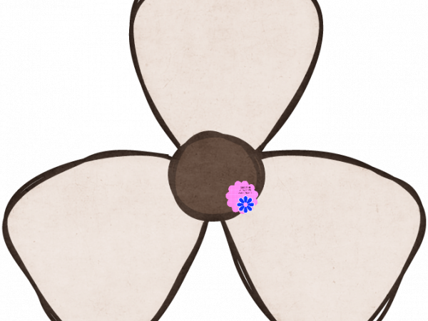 White Petal Flower - CREATIVE MEMORIES