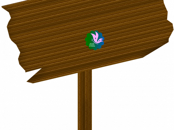 Wood Brown Line Sign - CREATIVE MEMORIES