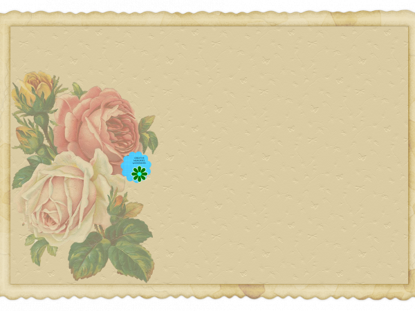 Yellow Flower Note Mat - CREATIVE MEMORIES