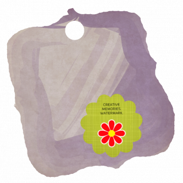 Purple Square Tag Purple Square Tag - CREATIVE MEMORIES
