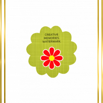 Achievement Frame Double Portrait Gold - CREATIVE MEMORIES