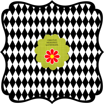 Black Diamond Pattern - CREATIVE MEMORIES