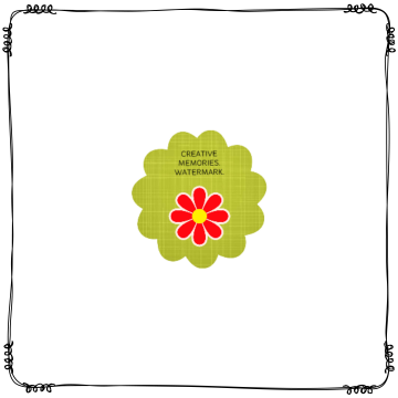 Black Edging Square - CREATIVE MEMORIES