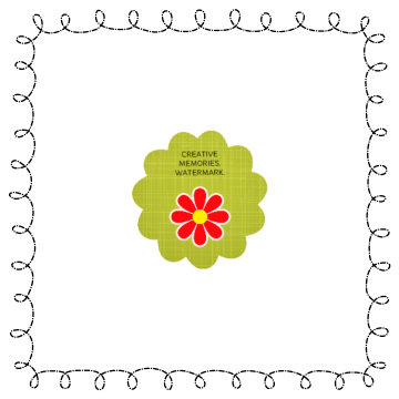 Black Loop Swirls - CREATIVE MEMORIES