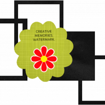 Black Square Ribbon - CREATIVE MEMORIES