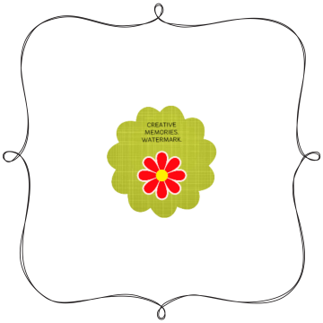 Black Square Swirl - CREATIVE MEMORIES