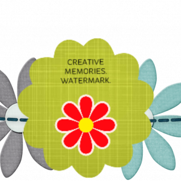 Blue Daisy Flowers - CREATIVE MEMORIES