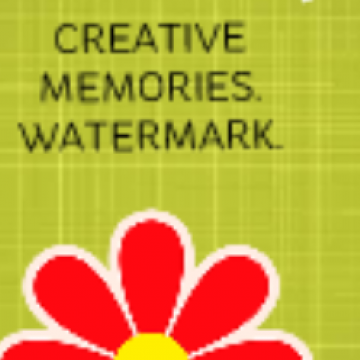 Blue Donut Banner - CREATIVE MEMORIES