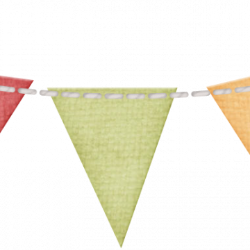 Colour Pennants Banner - CREATIVE MEMORIES