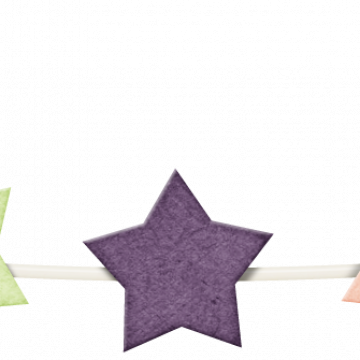 Colourful Stars Banner - CREATIVE MEMORIES