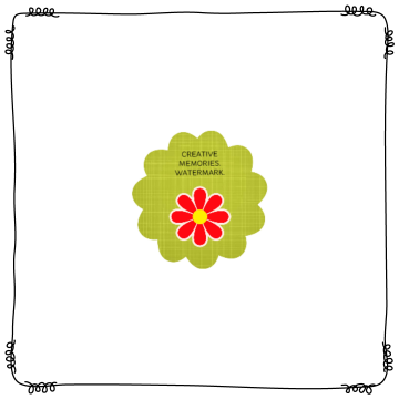 Doodle Drawing Square - CREATIVE MEMORIES