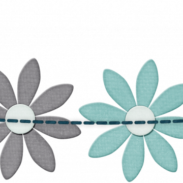 Blue Daisy Flowers - CREATIVE MEMORIES