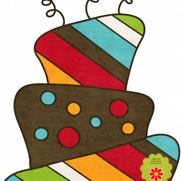 Cake Stripe Star Dots - CREATIVE MEMORIES