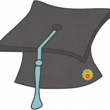 Blue Tassel Cap - CREATIVE MEMORIES