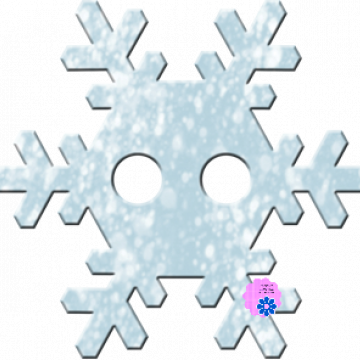 Snowflake Button - CREATIVE MEMORIES