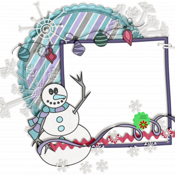 Snowman Ornament Winter - CREATIVE MEMORIES