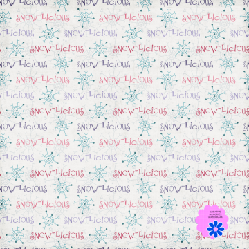 Snowflake Wallpaper Colours