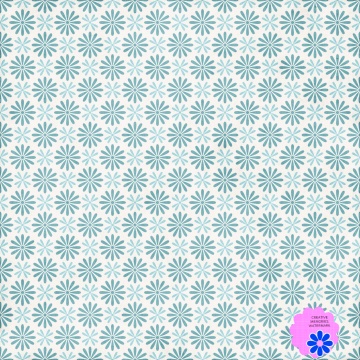 Blue Christmas Blossom - CREATIVE MEMORIES