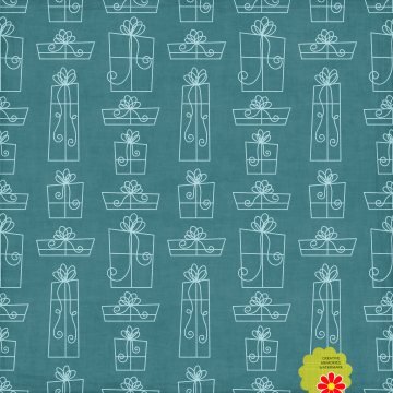 Christmas Gift Wallpaper - CREATIVE MEMORIES