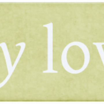 Everything Word Arrow. My Love - CREATIVE MEMORIES